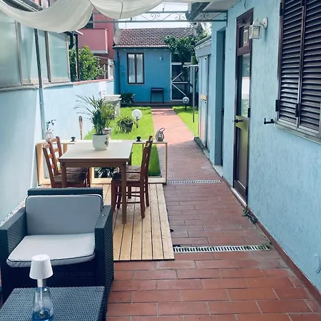 Casa Azzurra, Giardino, Centrale E Vicina Al Mare 펜션 *